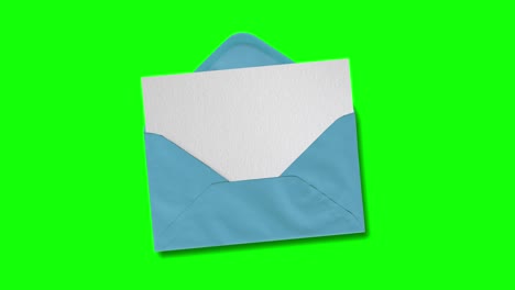 3d-animation-envelope-paper-opening-with-blank-card